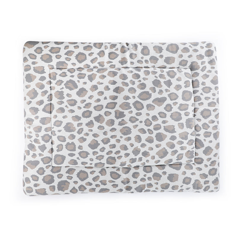 Soft Playpen Baby Mattress | Panther Patterned