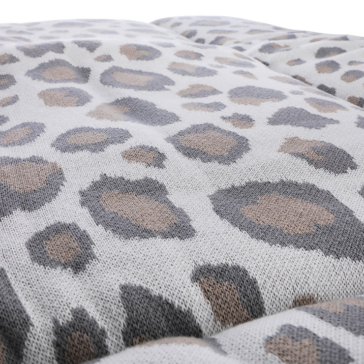 Soft Playpen Baby Mattress | Panther Patterned