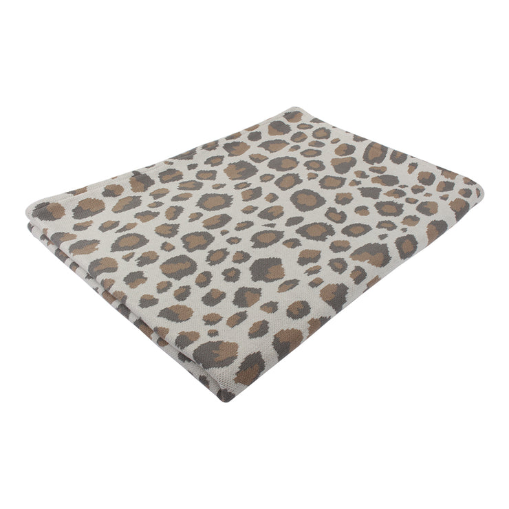 Organic Cotton Winter Blanket | Panther Patterned