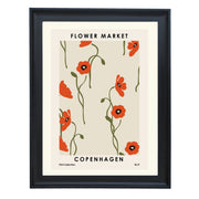 Flower Market Copenhagen Art Print