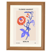 Flower Market. Berlin Art Print