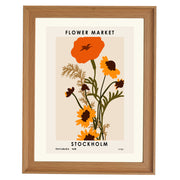 Flower Market. Stockholm Art Print