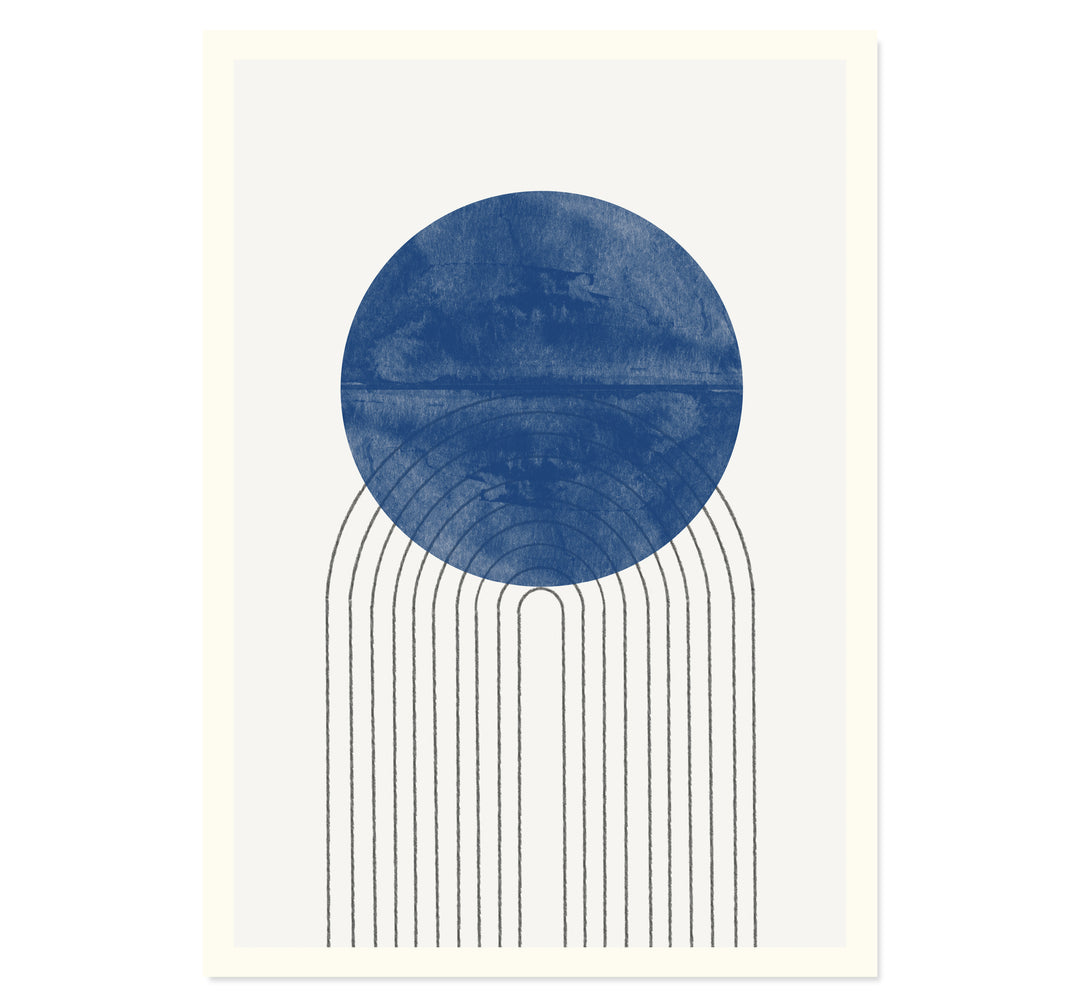 Blue Moon No2. Art Print