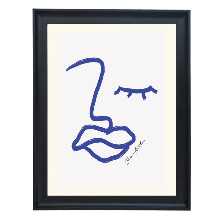 Abstract Face Art Print