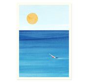 Sea Swim Art Print