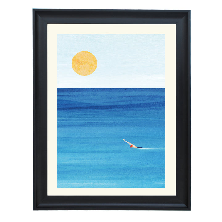 Sea Swim Art Print