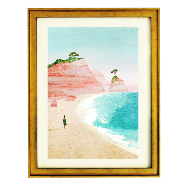 Beach Girl iv Art Print