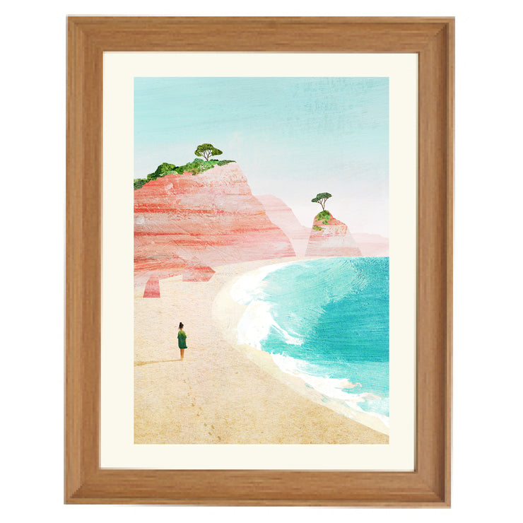 Beach Girl iv Art Print
