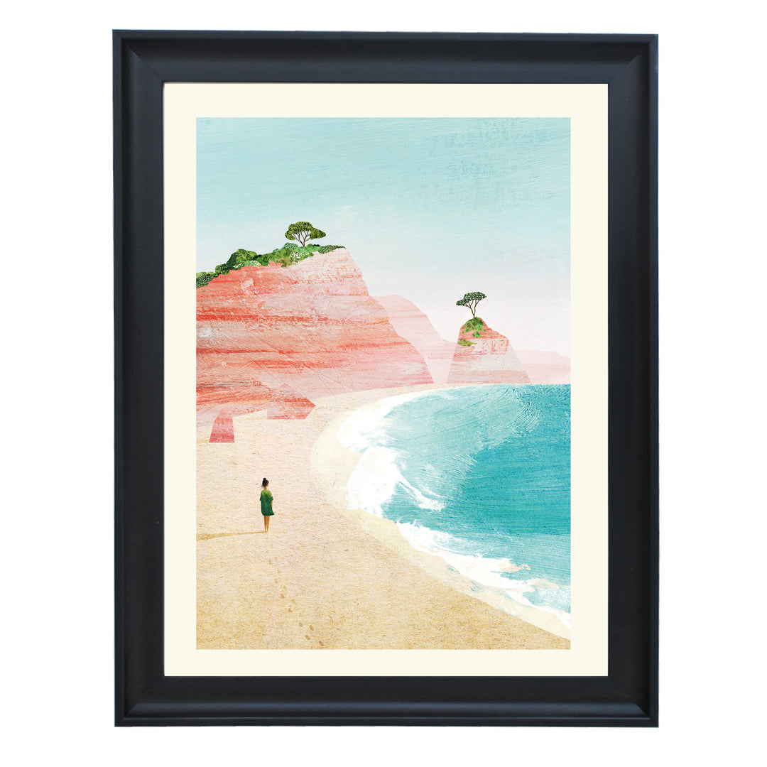 Beach Girl iv Art Print