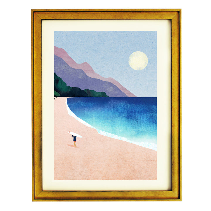 Surf Beach Art Print