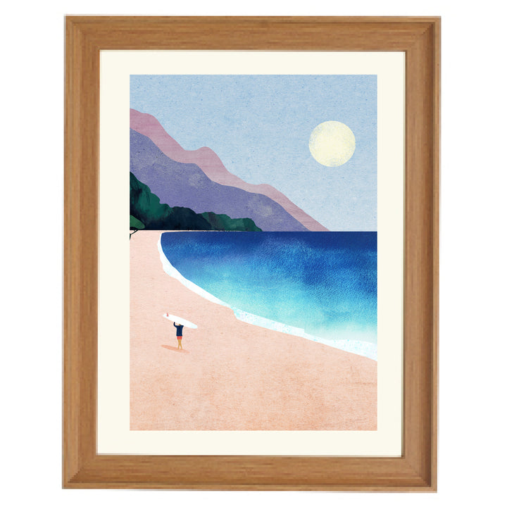 Surf Beach Art Print