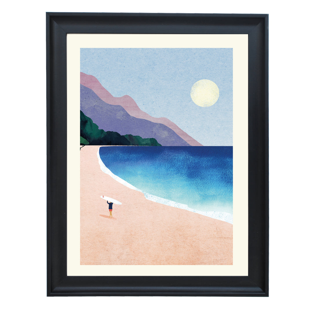 Surf Beach Art Print