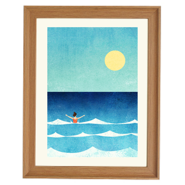 Sea Swim ii Art Print