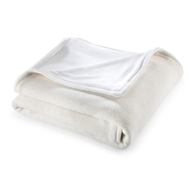 Organic Cotton Winter Blanket | Standard Knitted