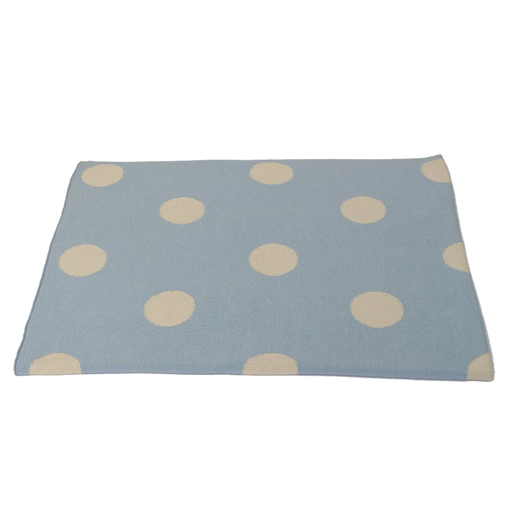 Baby Blanket | Fine Knitted | Dots Patterned