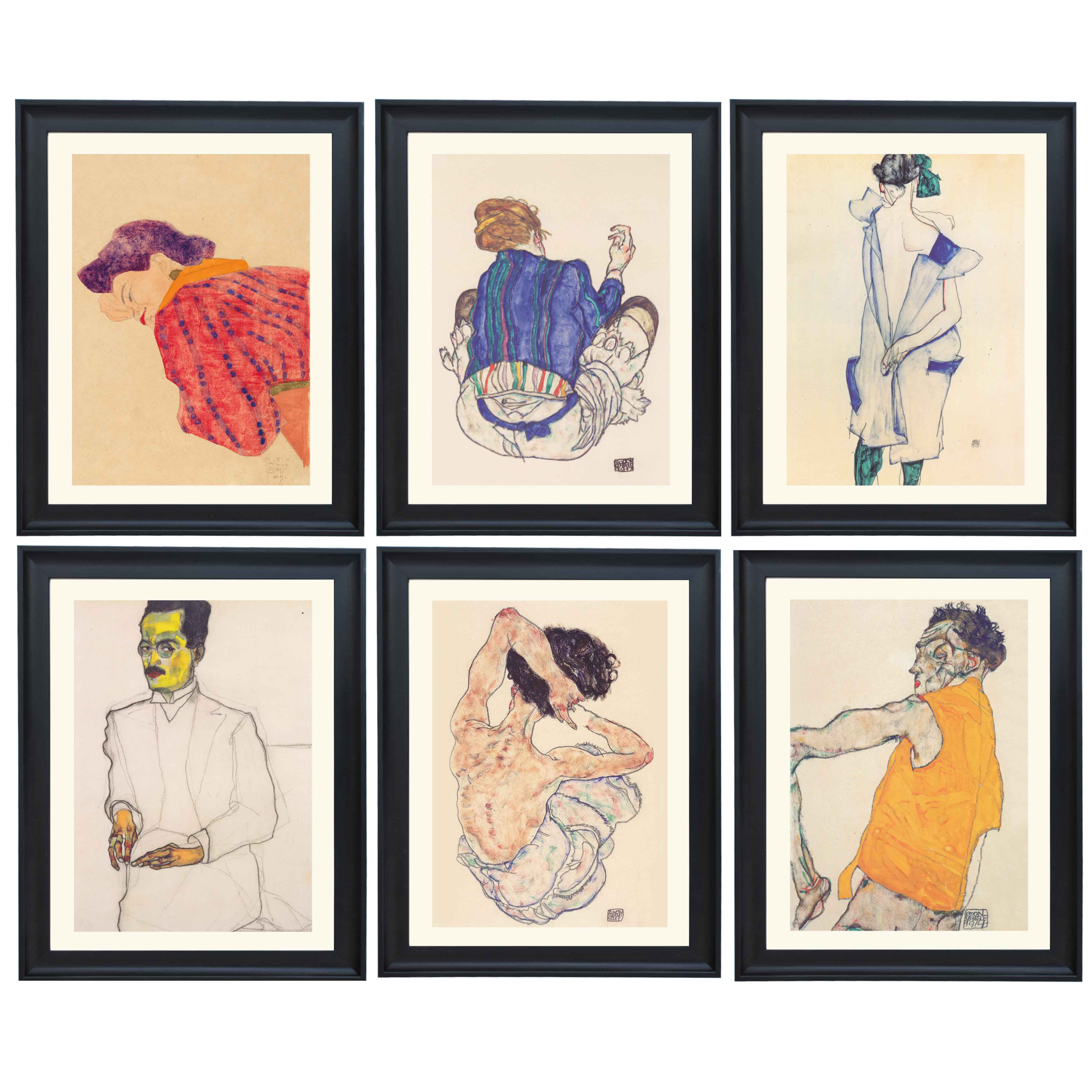 Egon Schiele Collection | Art Prints | Ikka Dukka – Ikka Dukka