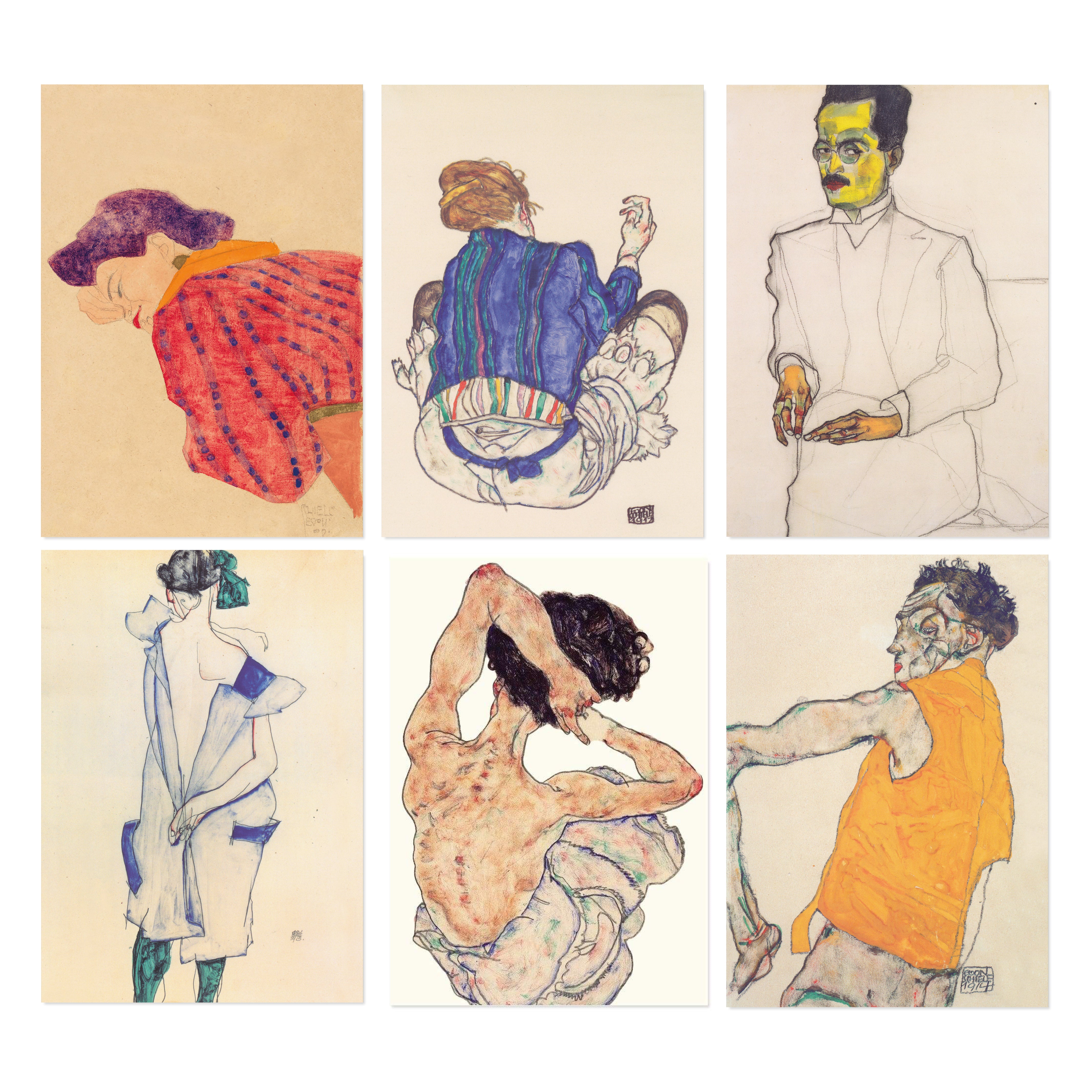 Egon Schiele Collection | Art Prints | Ikka Dukka – Ikka Dukka