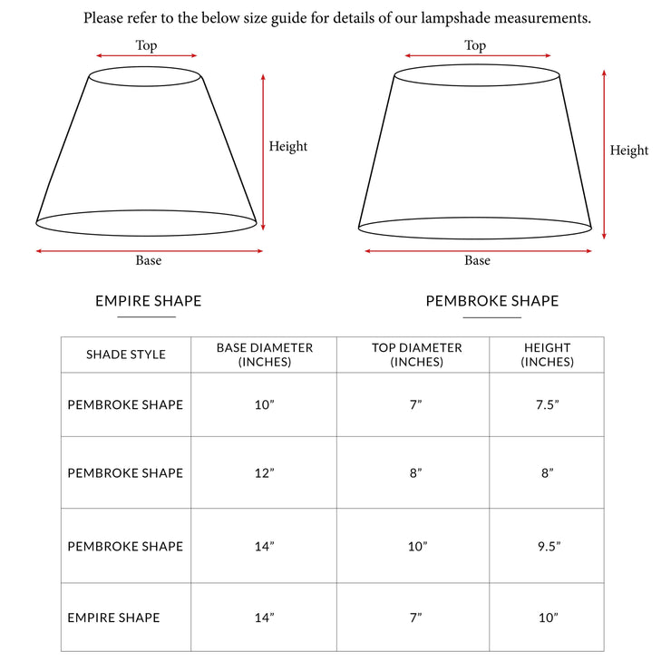 Vega Lampshade