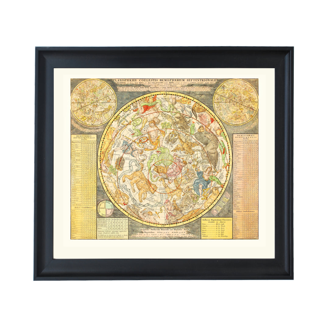 Celestial Map - Northern Hemisphere ART PRINT