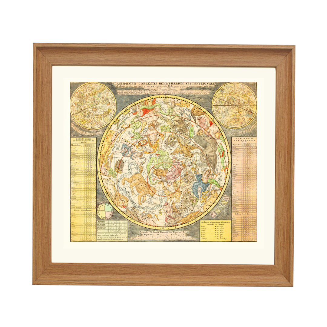 Celestial Map - Northern Hemisphere ART PRINT