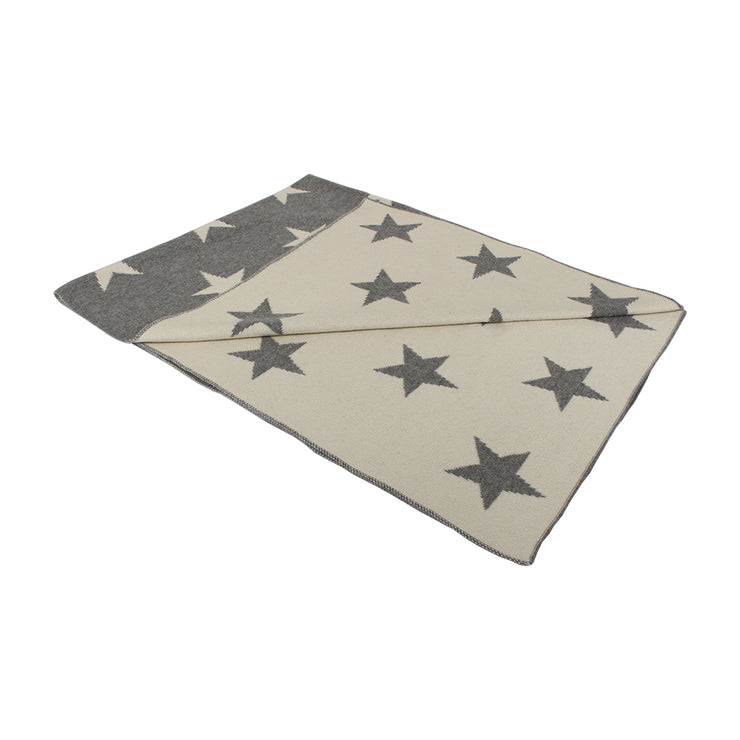 Baby Blanket | Fine Knitted | Star Patterned