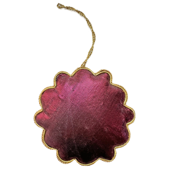 Handmade Flower Christmas Ornament