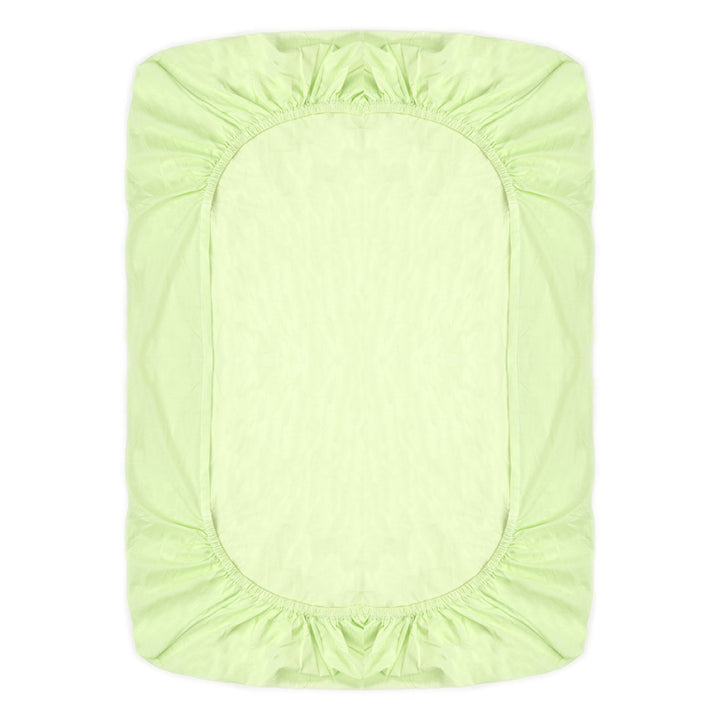 Fitted Single Sheet Set Lime Green