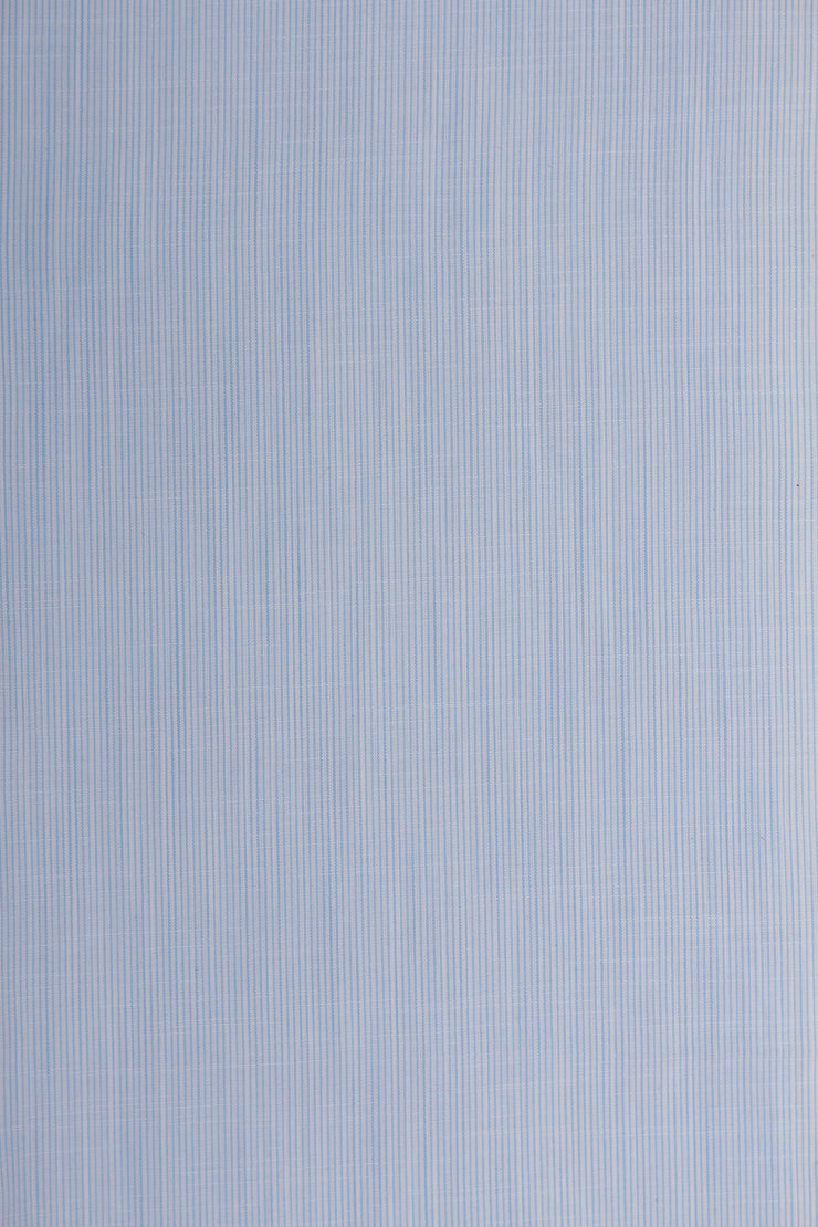 Organic Sleeveless Nightdress Blue & White Stripe
