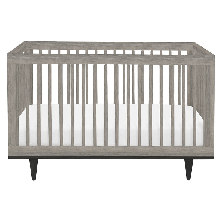 Modern Crib - Grey