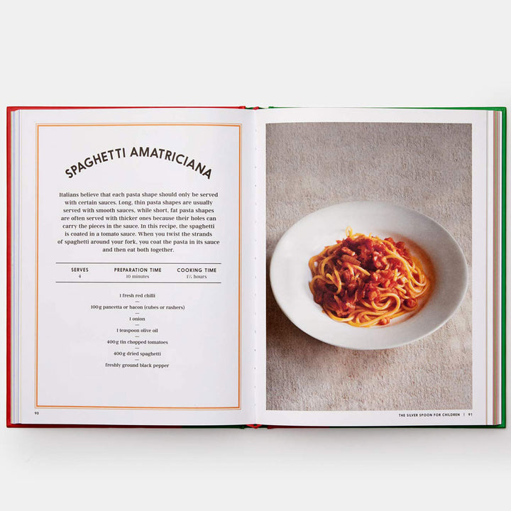 The Silver Spoon for Children New Edition : Favourite Italian Recipes Book