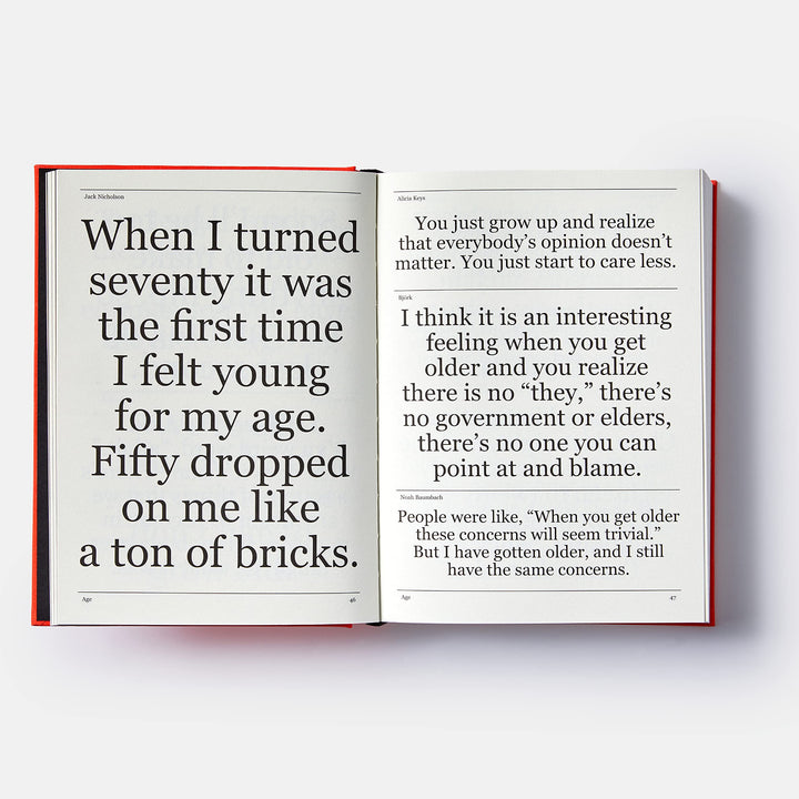 The Talks - No Idea Is Final: Quotes from the Creative Voices of our Time Book