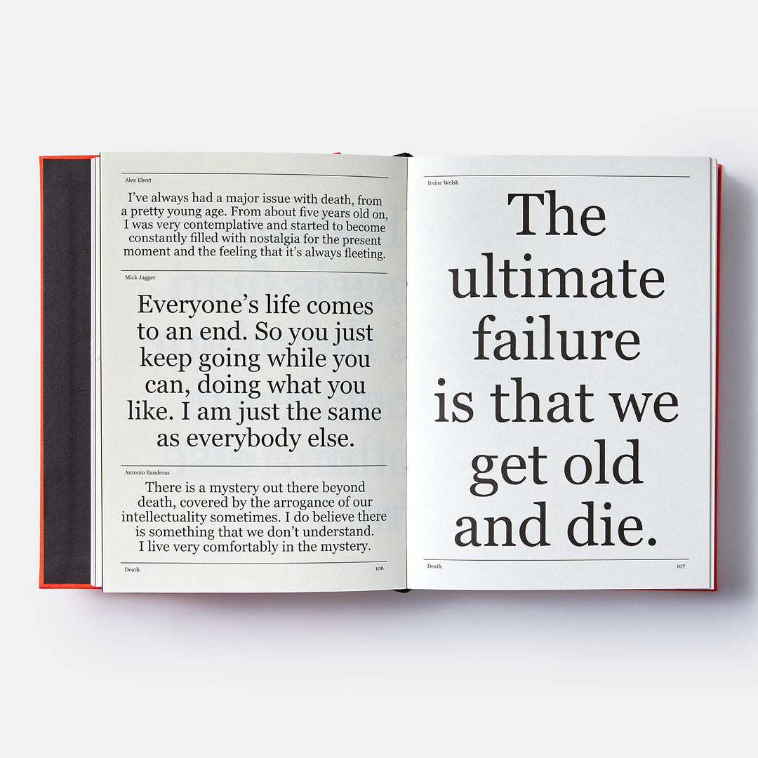 The Talks - No Idea Is Final: Quotes from the Creative Voices of our Time Book