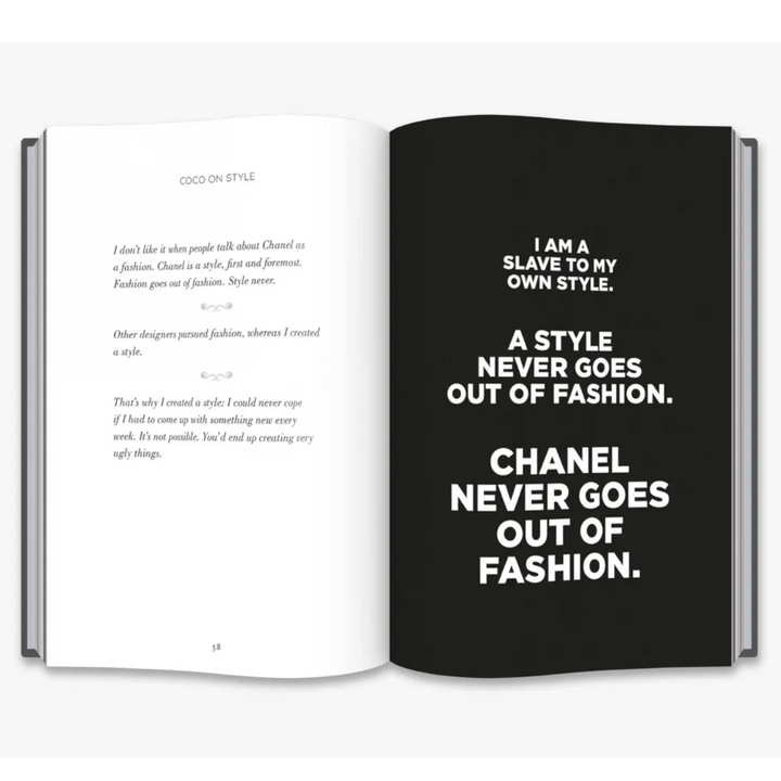 The World According to Coco: The Wit and Wisdom of Coco Chanel Book