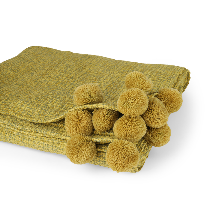 Luxury Throw - Lime