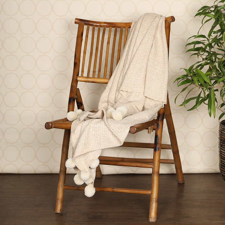Luxury Throw - Oyster
