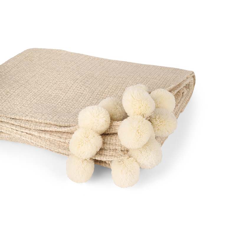 Luxury Throw - Oyster