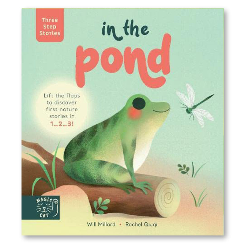 Three Step Stories: In the Pond: Lift the flaps to discover first nature stories in 1… 2… 3! Book