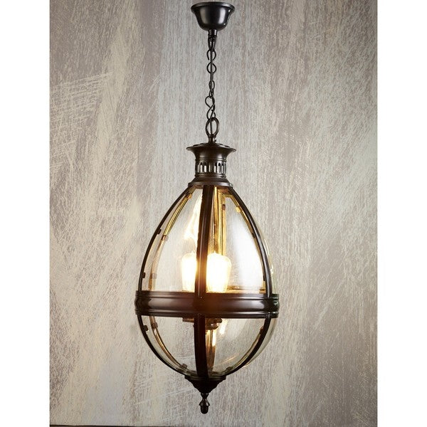 Tear-drop 3-light Hanging Lamp