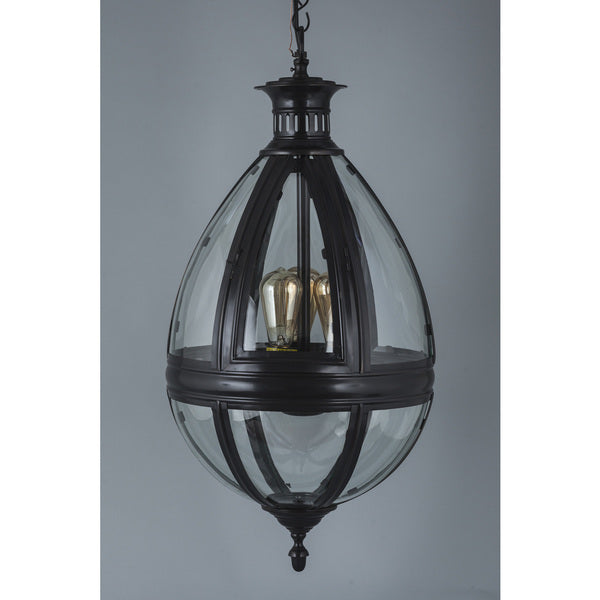 Tear-drop 3-light Hanging Lamp