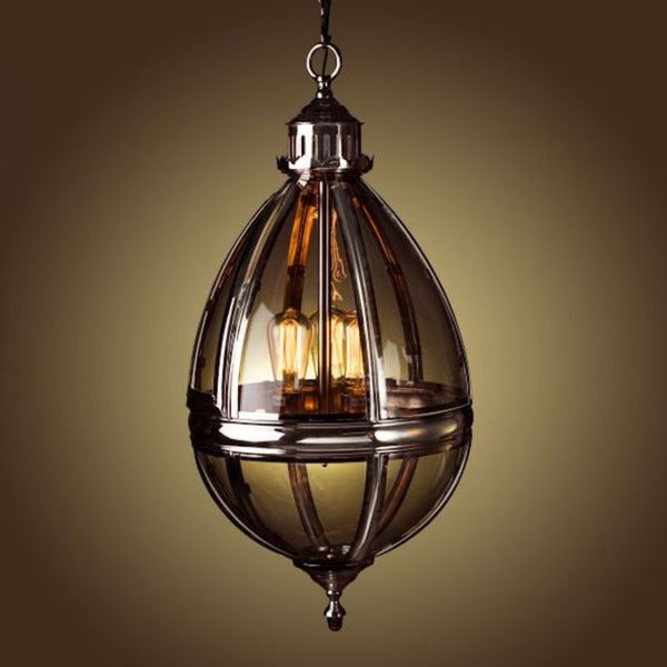 Tear-drop 3-light Hanging Lamp