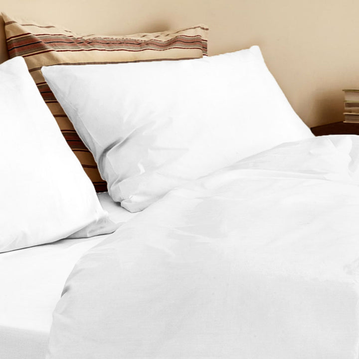 Organic Single Duvet Cover Off White