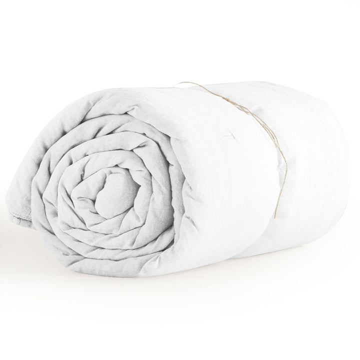 Organic Single Duvet Cover Off White