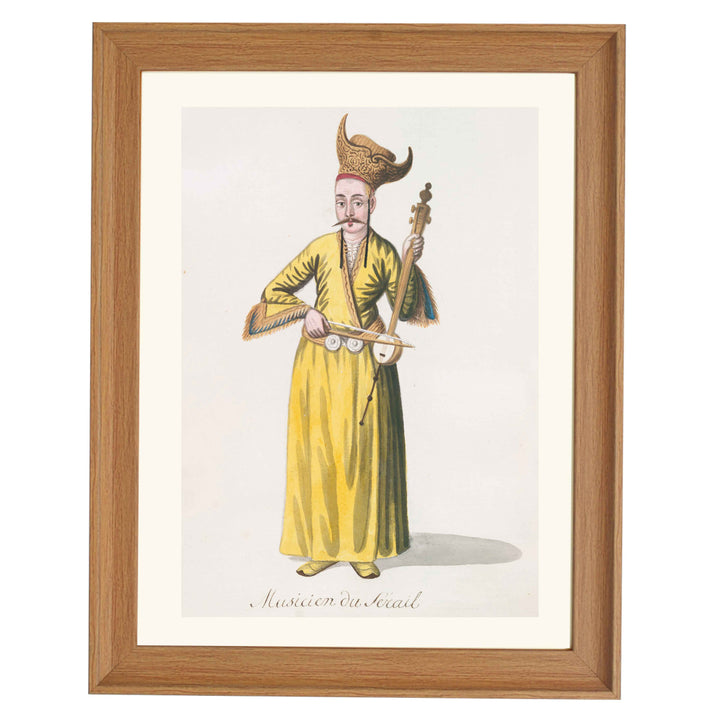 Musician of The Seraglio ART PRINT