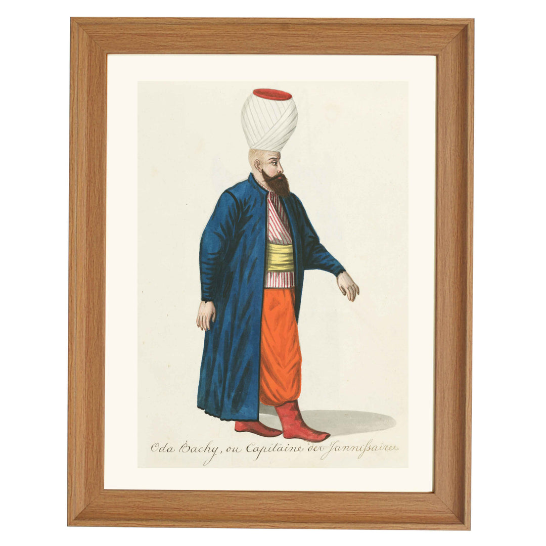 Captain of The Janissaries ART PRINT