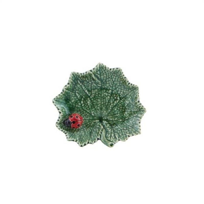 Countryside Leaves - Ragwort Leaf with Ladybug 14cm