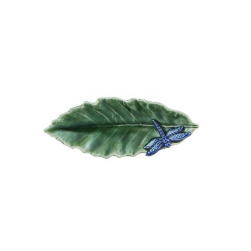 Countryside Leaves - Chestnut Leaf with Dragonfly 16cm