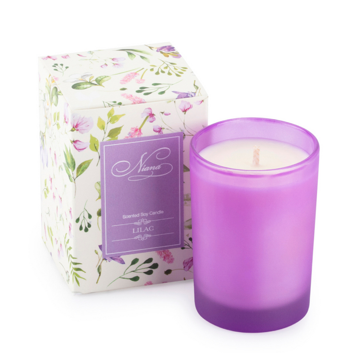 Lilac Candle