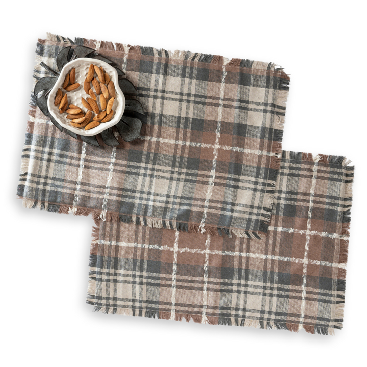 Checkered - Mocha