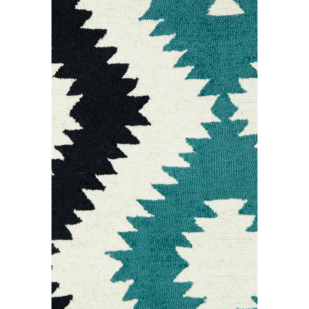 BLUE AZTEC CARPET