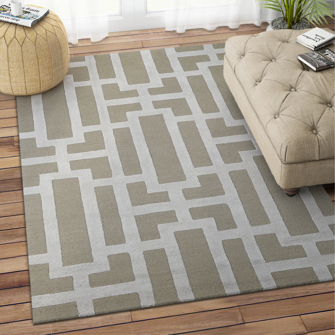 GREY EMBOSSED CARPET